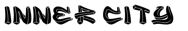 Inner City font preview